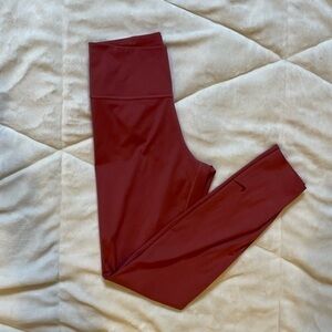 ‼️SOLD‼️ Nike One Luxe Mid-Rise 7/8 Tights Canyon Rust XS